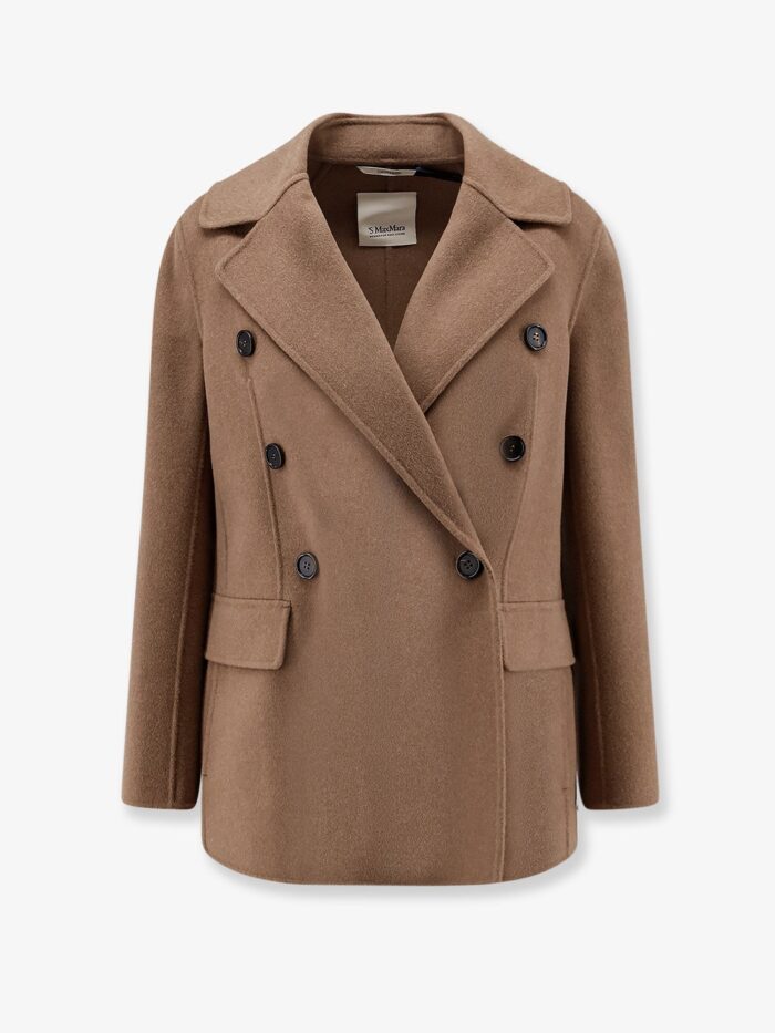 's max mara smmrita virgin wool peacoat 'S MAX MARA Smmrita Virgin Wool Peacoat