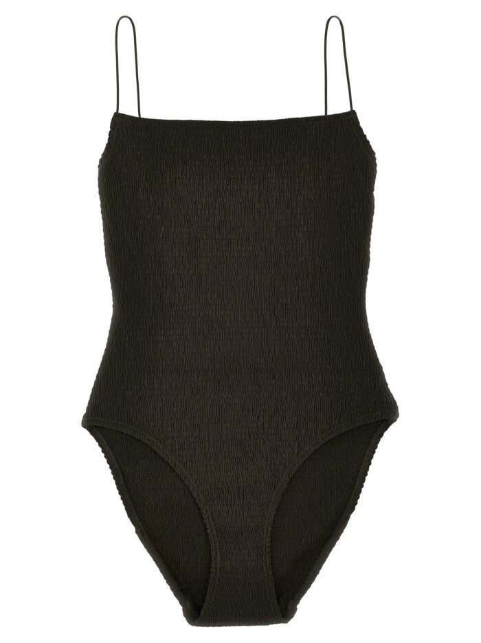toteme smock one piece swimsuit TOTEME Smock One-piece Swimsuit