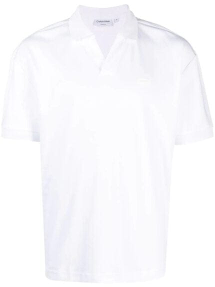 Smooth Cotton Placket Polo