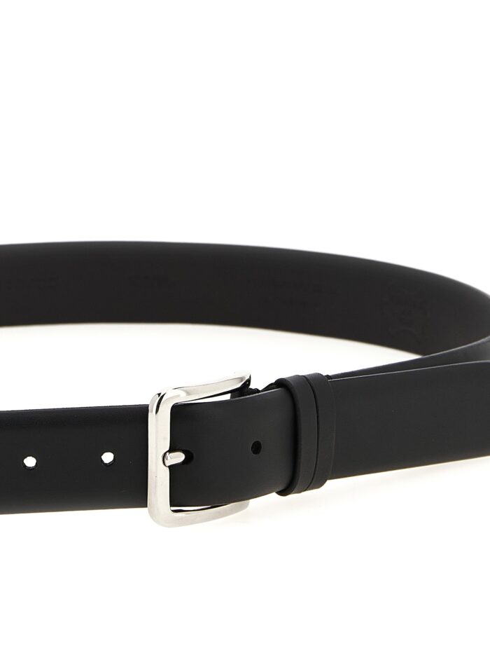 ZERBINI CLAUDIO Smooth Leather Belt
