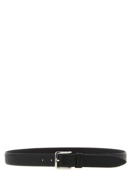 ZERBINI CLAUDIO Smooth Leather Belt