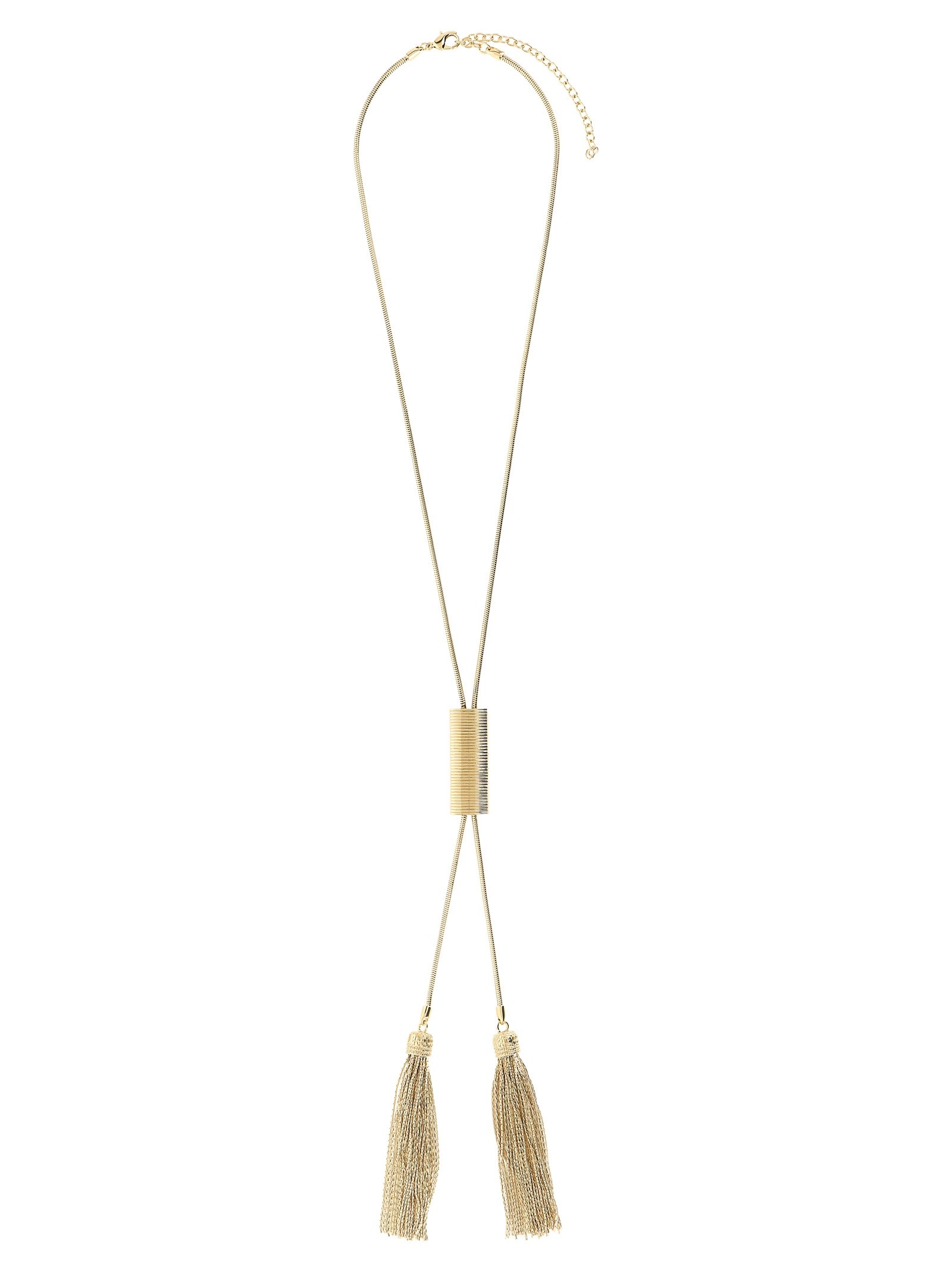Balmain 'Snake' Necklace With Tassels