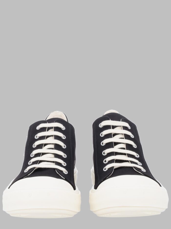 rick owens drkshdw sneaker basse in denim di cotone RICK OWENS DRKSHDW Sneaker Basse In Denim Di Cotone