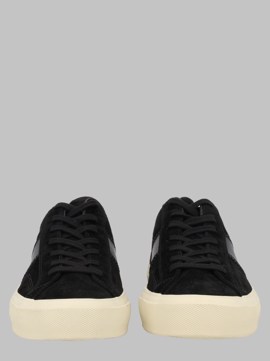 TOM FORD SNEAKER CAMBRIDGE IN PELLE SCAMOSCIATA