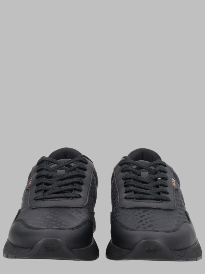 boss sneaker con monogrammi Boss Sneaker Con Monogrammi