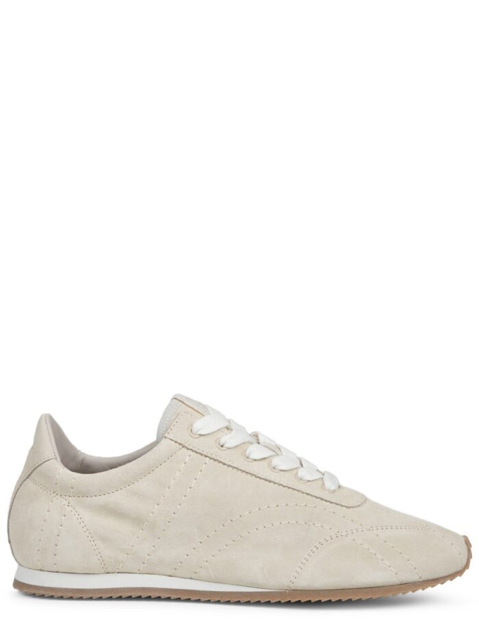 toteme sneaker "flex" in suede TOTEME SNEAKER "FLEX" IN SUEDE