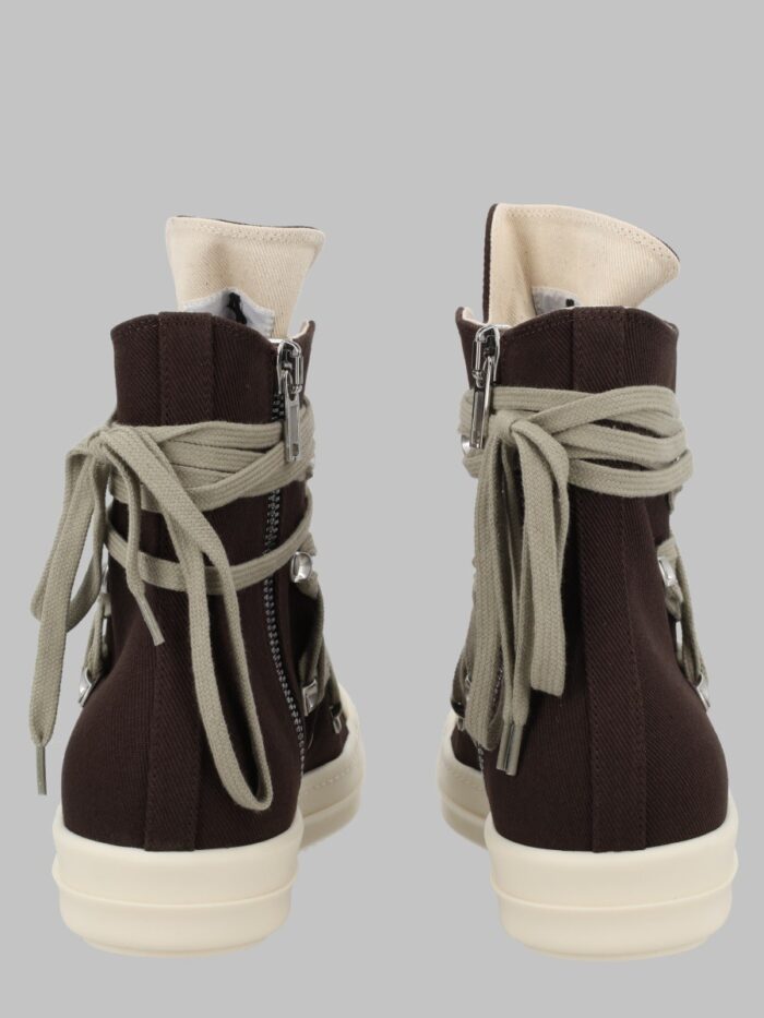 RICK OWENS DRKSHDW SNEAKER IN DENIM "MEGALACE"