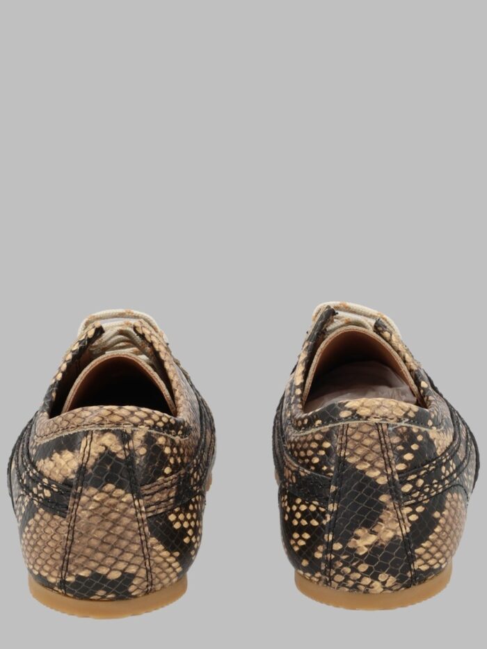 Dries Van Noten Sneaker In Pelle Effetto Pitone