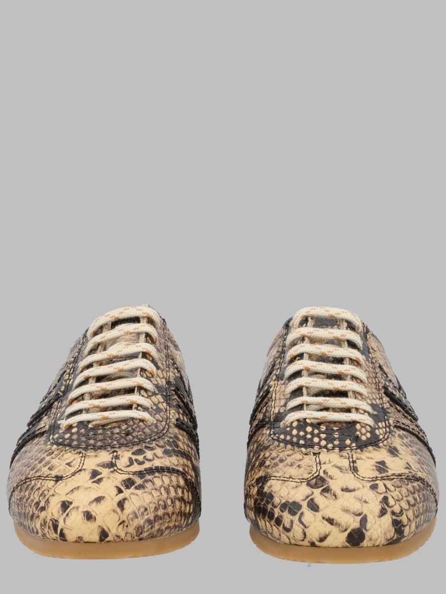 Dries Van Noten Sneaker In Pelle Effetto Pitone