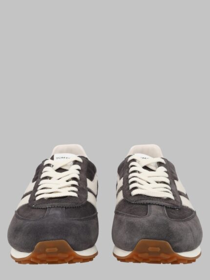 TOM FORD SNEAKER "MICK" IN PELLE SCAMOSCIATA