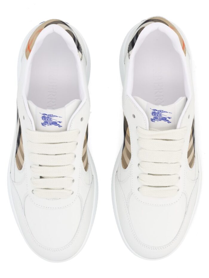 Burberry Sneaker "terrace" Con Dettagli Check