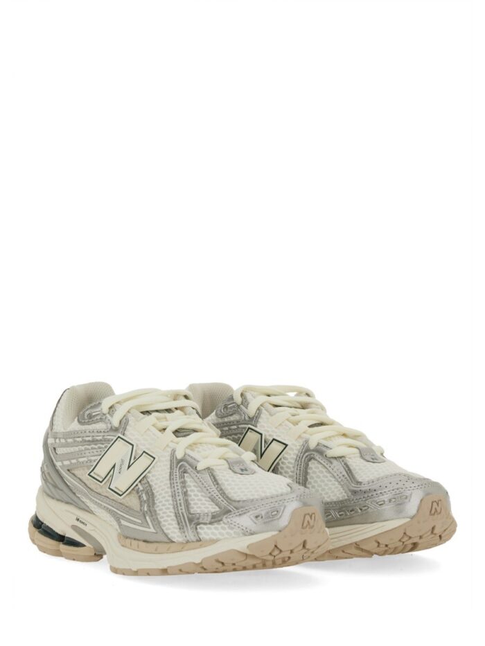 New Balance Mesh And Leather Sneakers