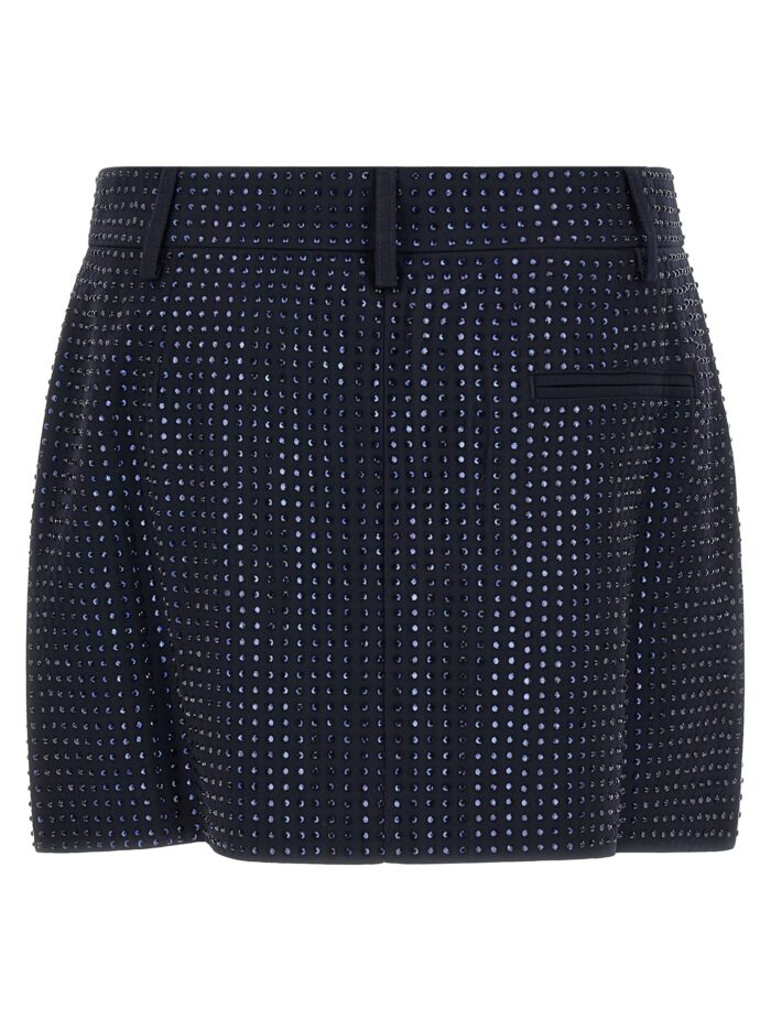 Pinko 'Soave' Skirt With Rhinestones