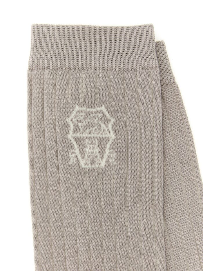Brunello Cucinelli Socks Coat Of Arms Of Solomeo