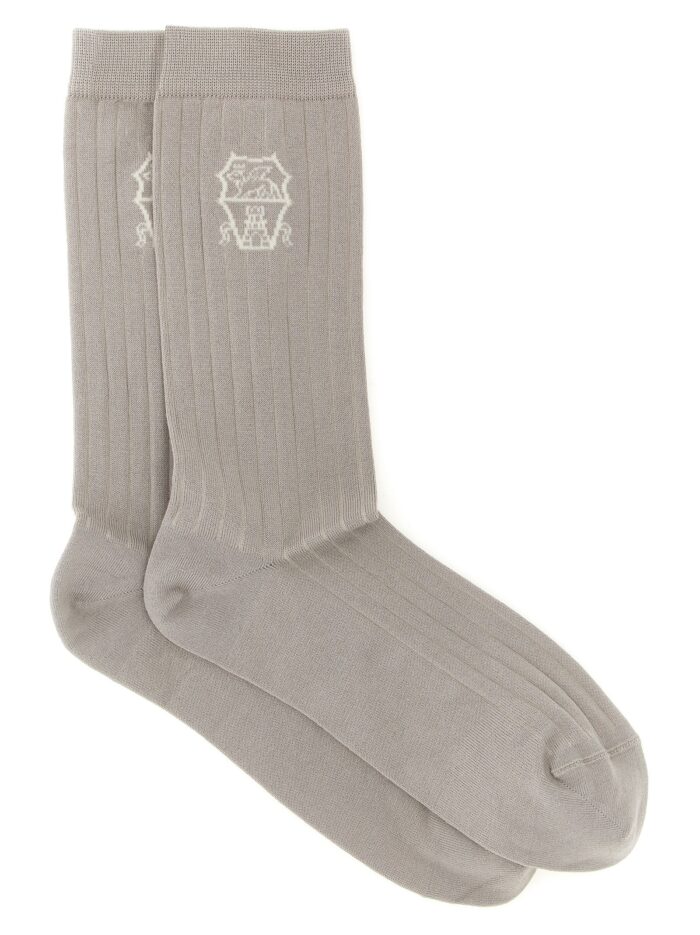 brunello cucinelli socks coat of arms of solomeo Brunello Cucinelli Socks Coat Of Arms Of Solomeo