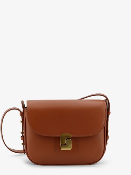 SOEUR Bellissima Mini Leather Crossbody Bag