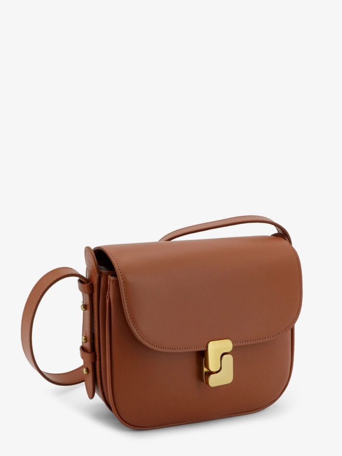 SOEUR Bellissima Mini Leather Crossbody Bag