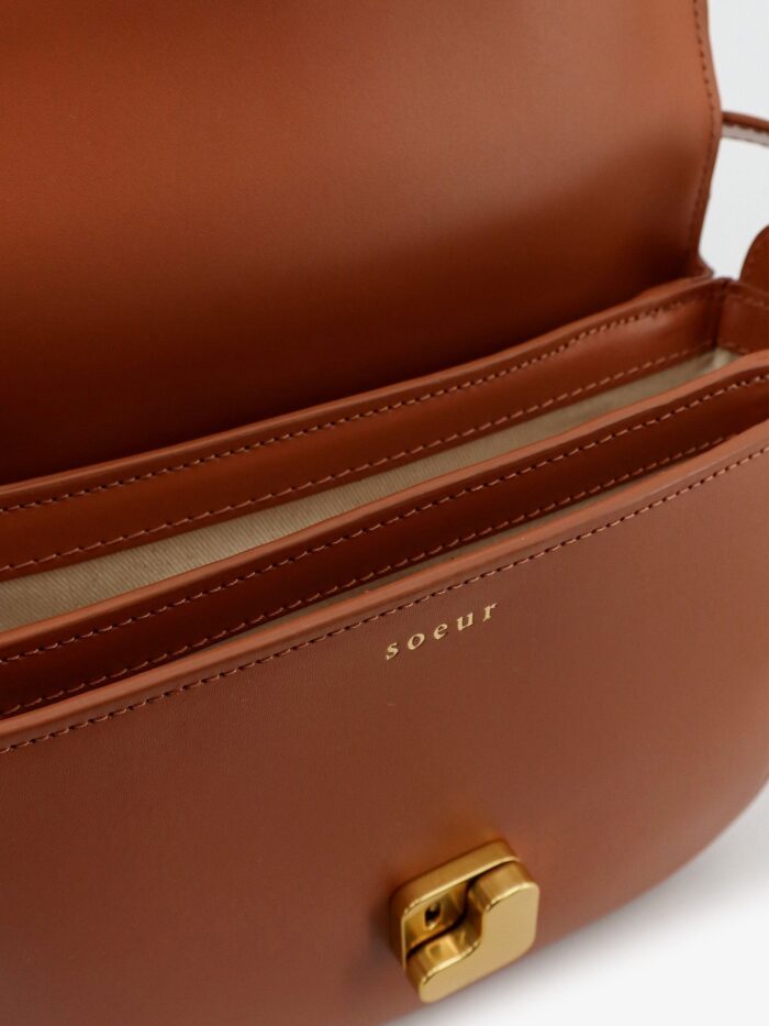 SOEUR Bellissima Mini Leather Crossbody Bag