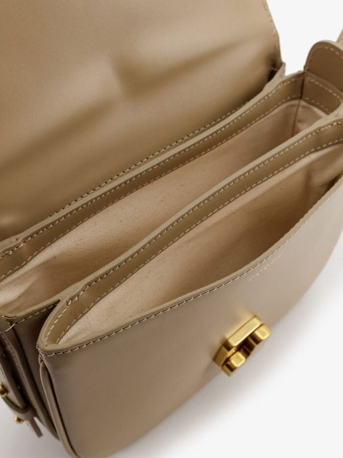 SOEUR Bellissima Mini Leather Crossbody Bag