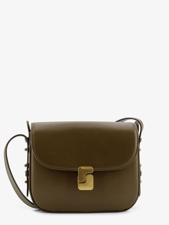 SOEUR Bellissima Mini Leather Crossbody Bag