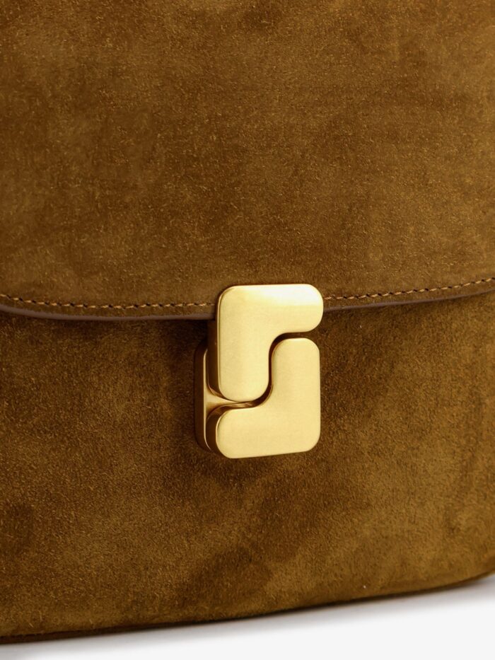 SOEUR Bellissima Mini Suede Crossbody Bag