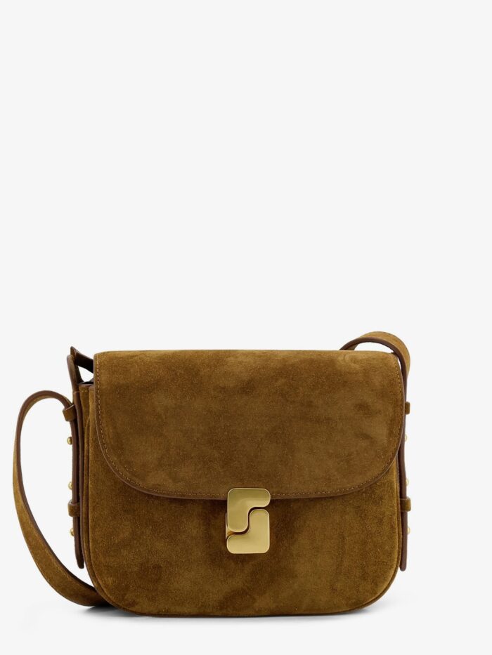 SOEUR Bellissima Mini Suede Crossbody Bag