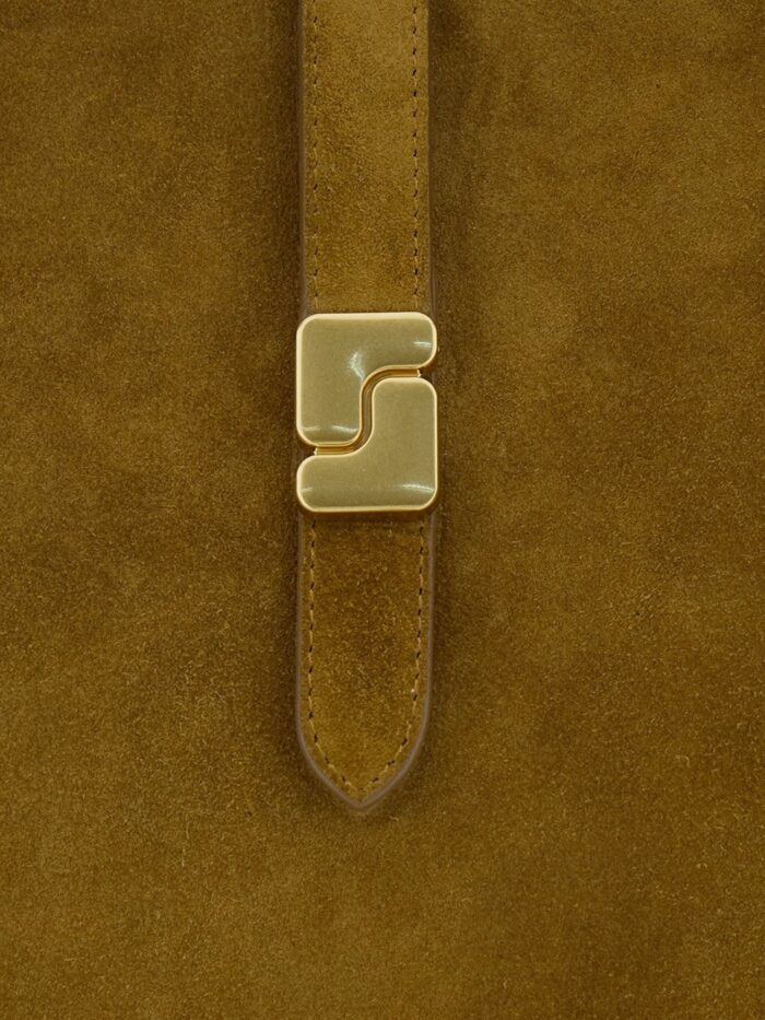 SOEUR Bello Suede Shoulder Bag