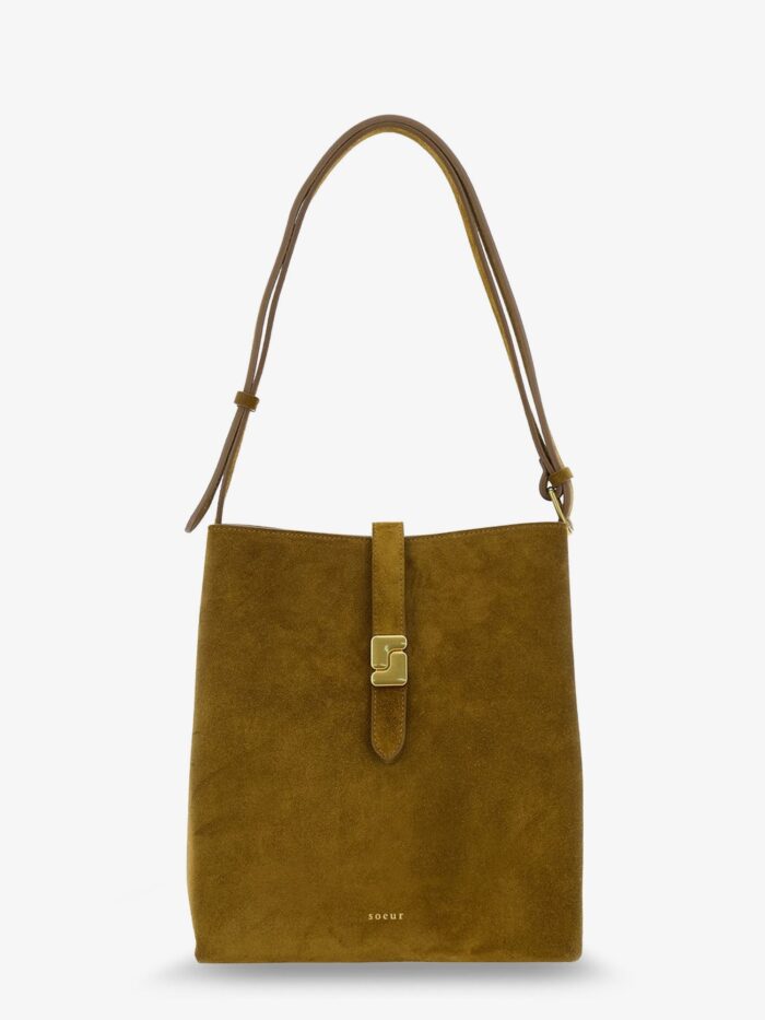 SOEUR Bello Suede Shoulder Bag