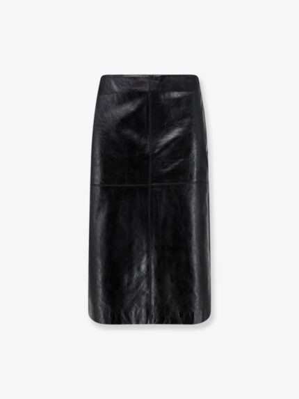 SOEUR Gwen Leather Skirt
