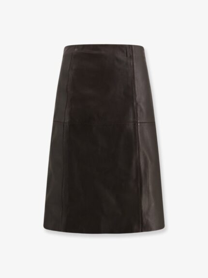 SOEUR Gwen Leather Skirt