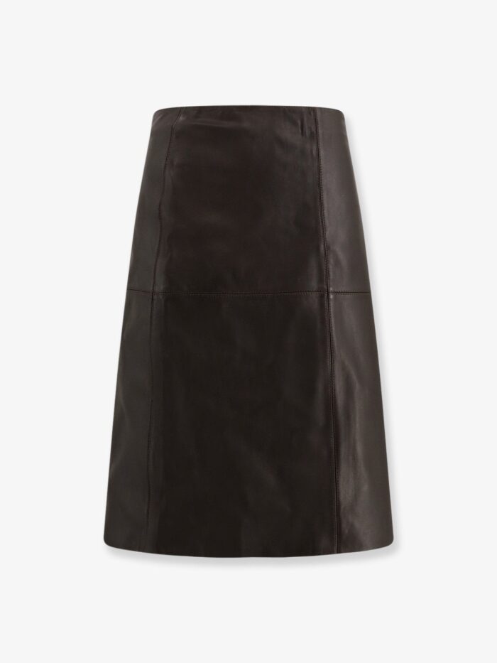 SOEUR Gwen Leather Skirt