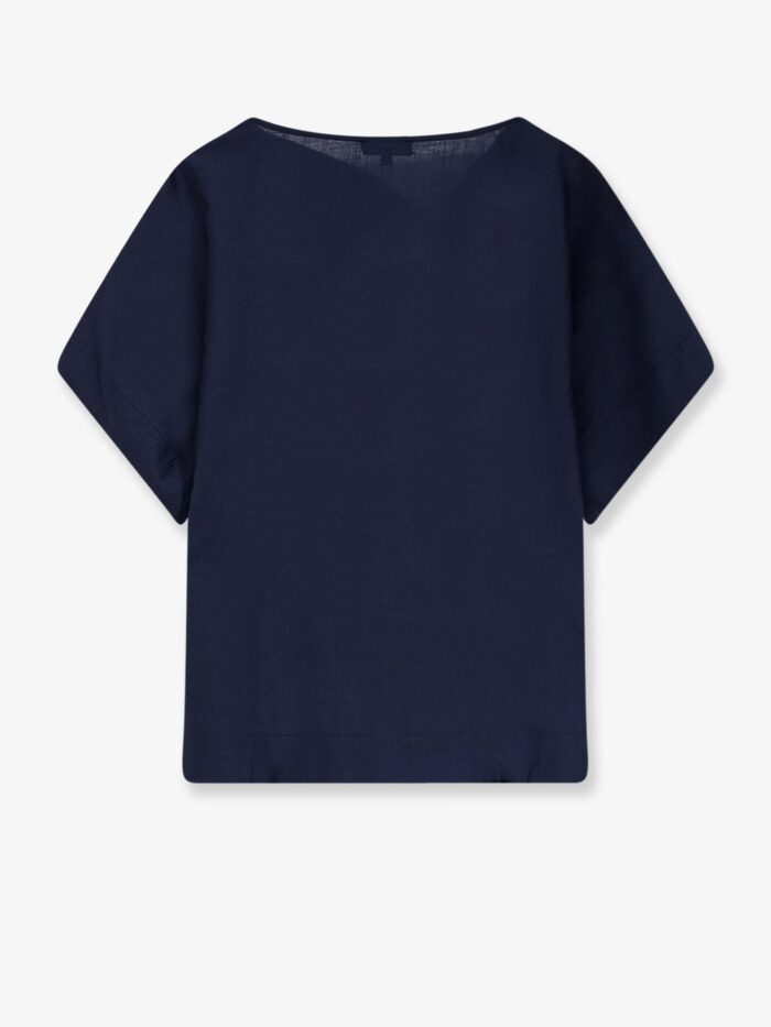 SOEUR Issa Top In Linen Blend