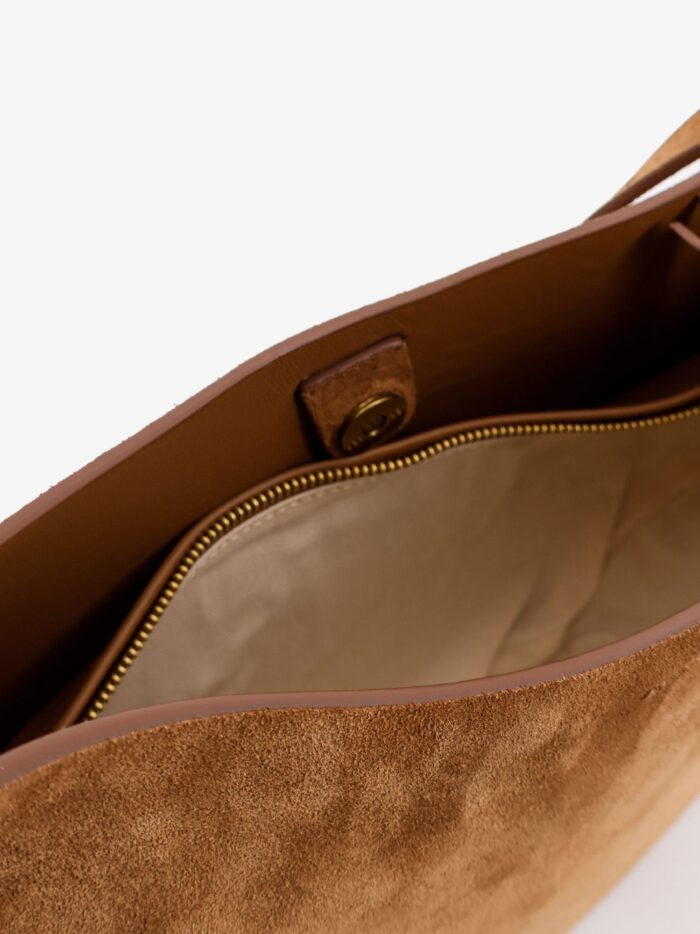 SOEUR Suede Crossbody Bag
