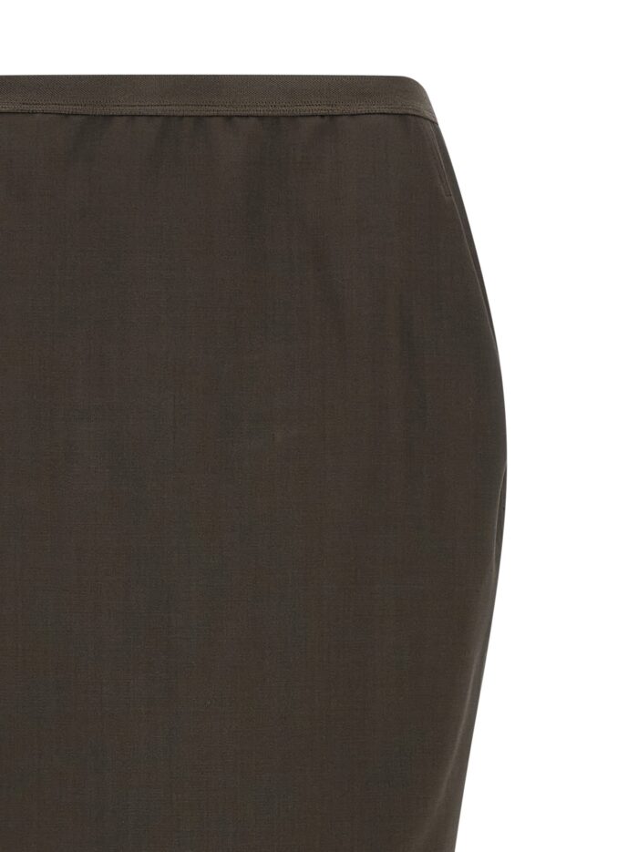 RICK OWENS 'Soft Pillar Long' Skirt