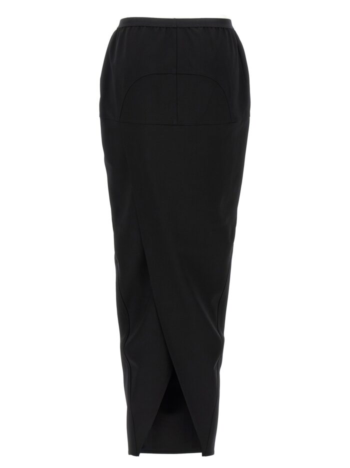 RICK OWENS 'Soft Pillar Long' Skirt