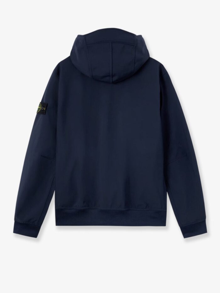 Stone Island Soft Shell-R-e.dye®  Technology Wind And Water Resistant Jacket