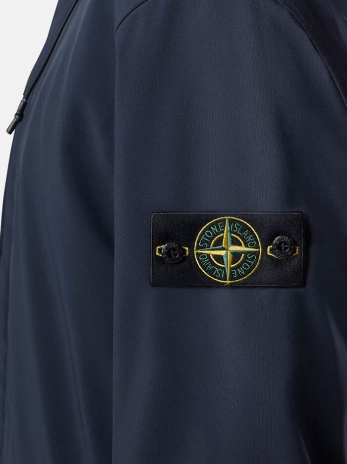 Stone Island Soft Shell-R-e.dye®  Technology Wind And Water Resistant Jacket