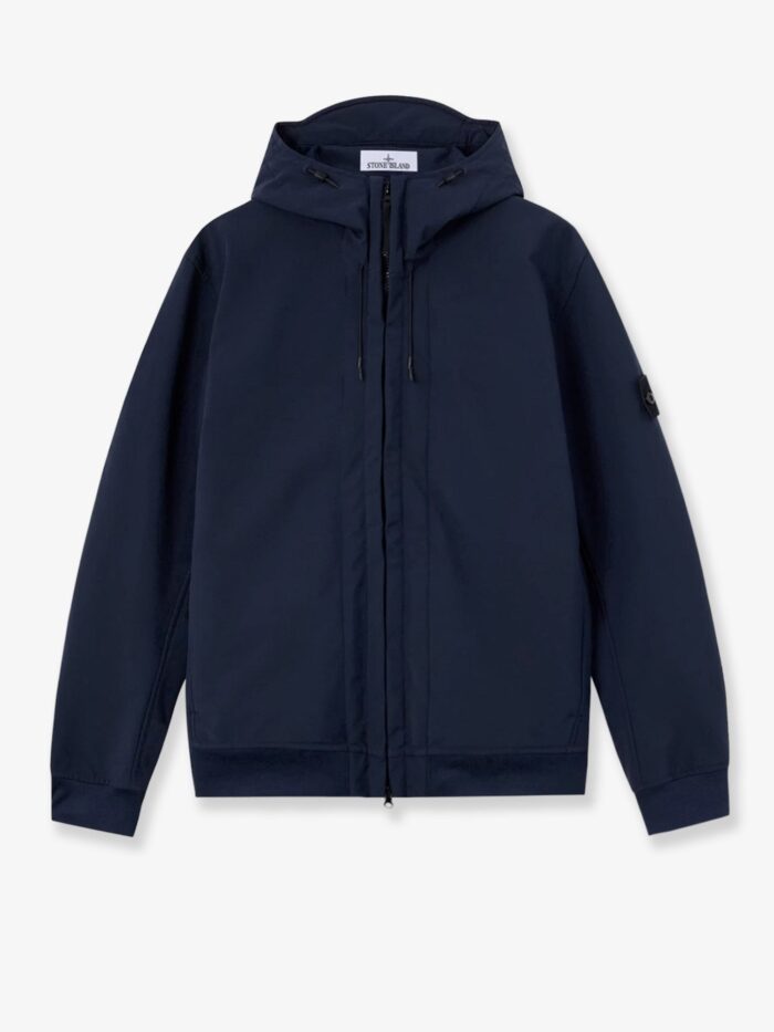 Stone Island Soft Shell-R-e.dye®  Technology Wind And Water Resistant Jacket