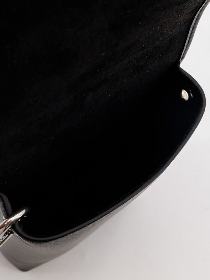 Celine Soft Triomphe Leather Shoulder Bag