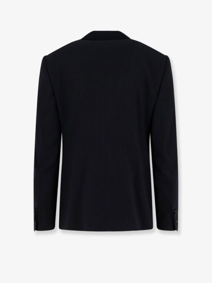 Giorgio Armani Soho Virgin Wool Tuxedo Blazer