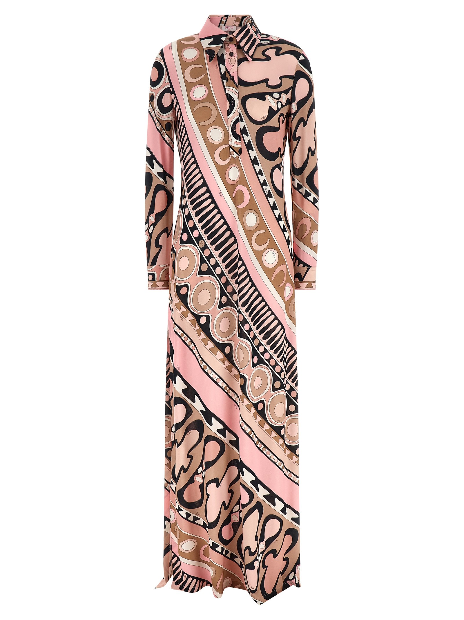 EMILIO PUCCI 'Soleil' Print Chemisier Dress