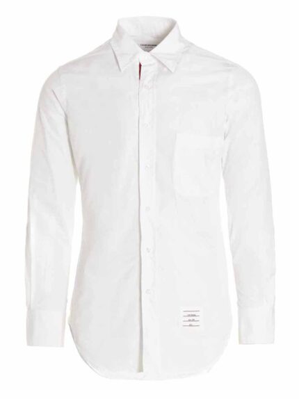 THOM BROWNE Solid Poplin Shirt