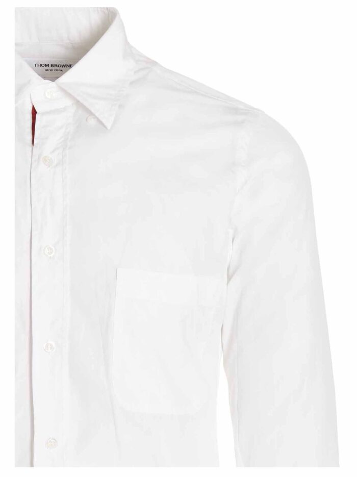 THOM BROWNE Solid Poplin Shirt