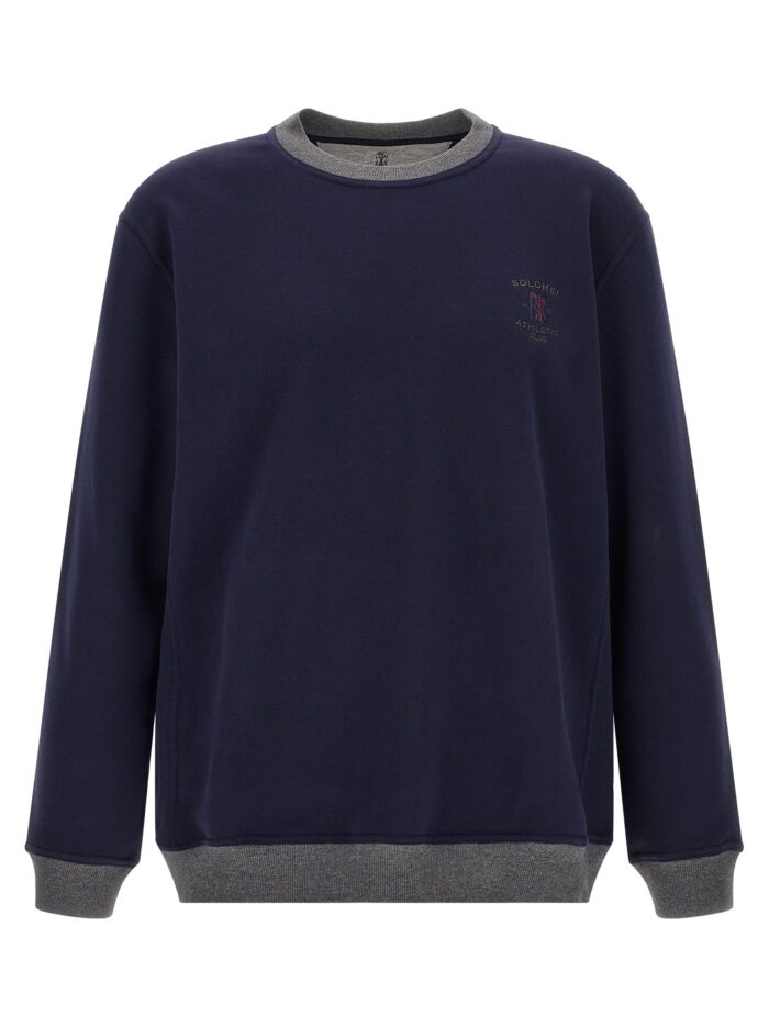 brunello cucinelli 'solomei athletic club' sweatshirt Brunello Cucinelli 'Solomei Athletic Club' Sweatshirt