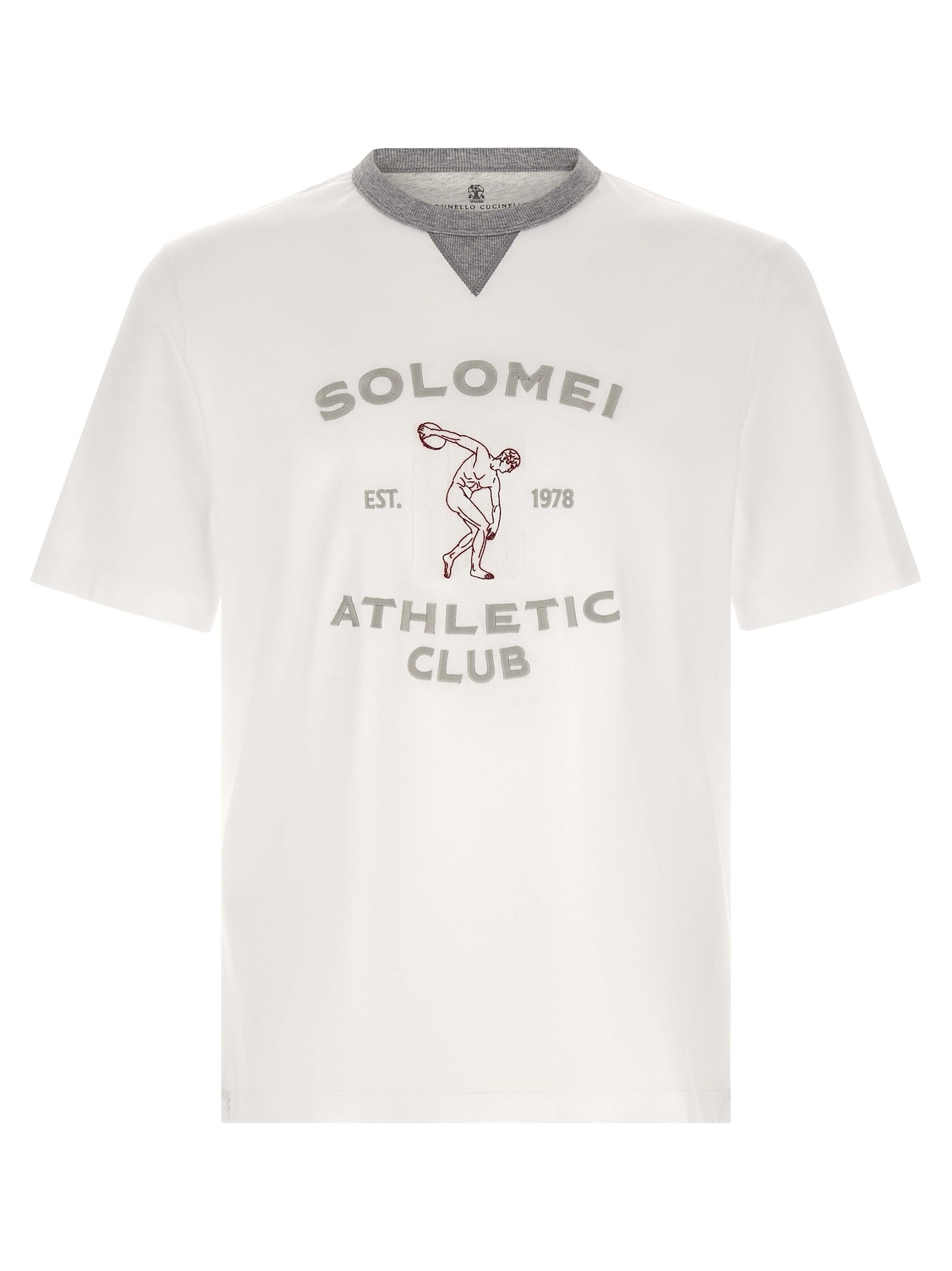 Brunello Cucinelli 'Solomei Athletic Club' T-shirt