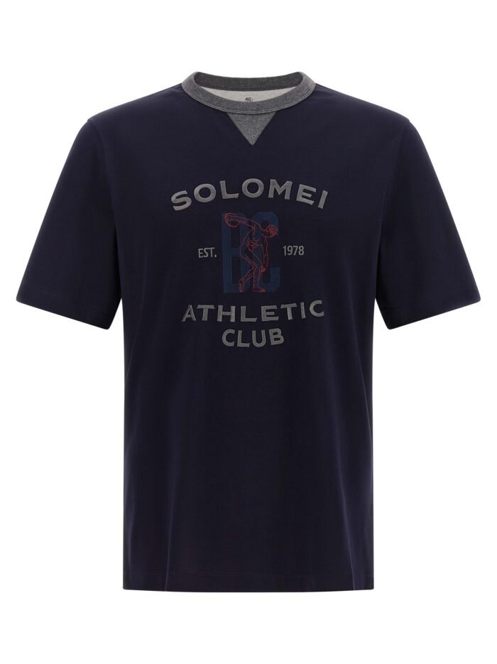 brunello cucinelli 'solomei athletic club' t shirt Brunello Cucinelli 'Solomei Athletic Club' T-shirt