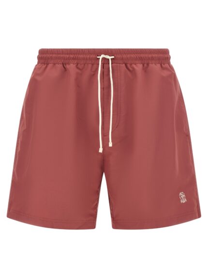 Brunello Cucinelli Solomeo Logo Swimsuit