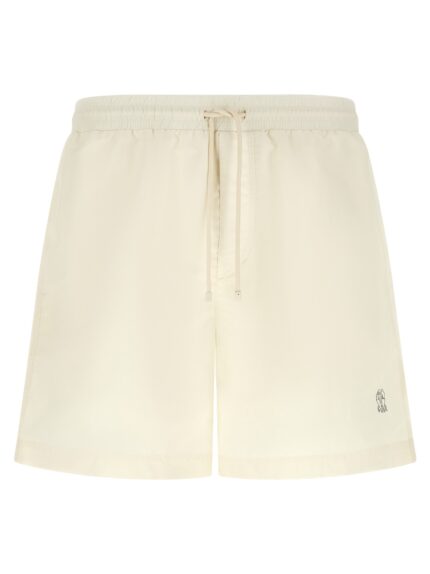 Brunello Cucinelli Solomeo Logo Swimsuit