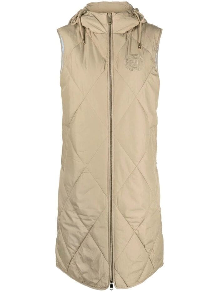 Sorona Quilted Long Vest