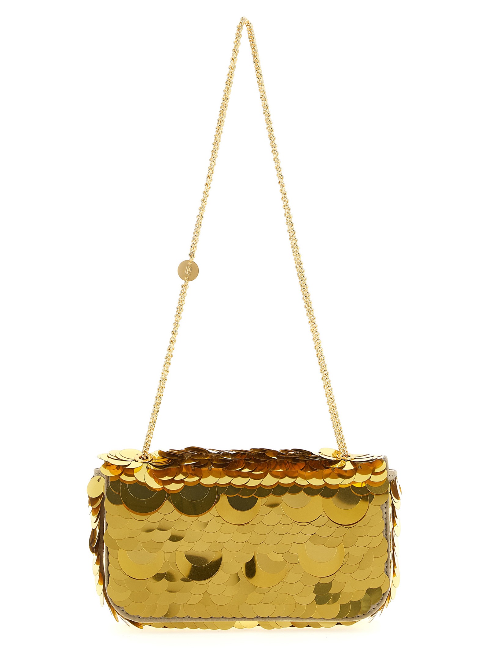Paco Rabanne 'Sparkle Baguette Mini' Shoulder Bag